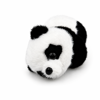 Bracelet interactif musical en peluche Panda, ensemble doux pour enfants, adultes, filles, fête, chant, jouet musical amusant, jouet sensoriel musical