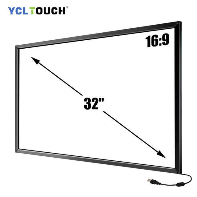 Factory Directly Sell Multi Touch 32 Inch Interactive Infrared Touch Frame