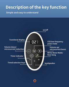 Giá bán buôn cầm tay CES Microcurrent điều trị thiết bị ABS ngủ Viện trợ máy âm thanh cho chứng mất ngủ điều trị - Product Image 4