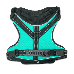Harnais Réfléchissant Anti-Traction pour <span class=keywords><strong>Chien</strong></span>, en Maille Respirante, Gilet Rembourré Réglable pour Poitrine et Dos, Idéal pour Chiens de <span class=keywords><strong>Petite</strong></span>, Moyenne et Grande <span class=keywords><strong>Taille</strong></span> lors de la Promenade - Product Image 2