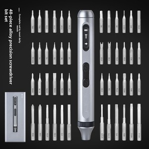 Juego de Herramientas Eléctricas Multifunción de Precisión, Recargable, de Litio-ion, de Alto Torque, Silencioso, Duradero y de Larga Duración, 50 en 1 - Product Image 4