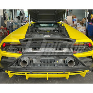 สปอยเลอร์ฝากระโปรงท้ายคาร์บอนไฟเบอร์แบบมองเห็นได้ สำหรับ Lamborghini Huracan EVO และ EVO RWD - Product Image 2