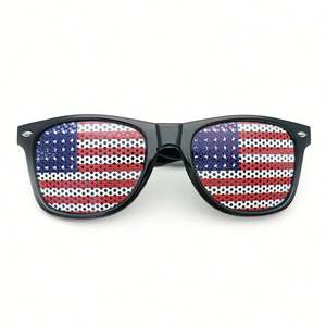 Lunettes de supporter de football en gros - Lunettes de soleil personnalisées avec drapeau national |   Cadeaux promotionnels pour le sport, les clubs de fans et les tournois - Product Image 5