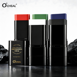 Base de Maquillaje Vegana Hidratante Personalizada de Alta Calidad, Cosméticos al por Mayor, Base de Maquillaje en Barra de Color con Etiqueta Privada y Brocha - Product Image 1