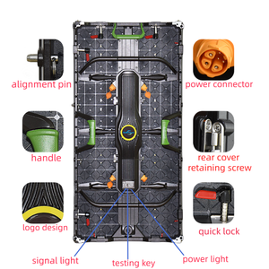 Trong nhà cho thuê hiển thị Màn hình LED P10 P16 P20 Trung Quốc bán Hot Độ phân giải cao giai đoạn nền 4k quảng cáo LED Màn hình phim - Product Image 4
