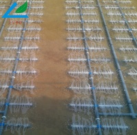 Diffuseur de microbulles en tube EPDM à bulles fines, direct usine Lvye, pour aération des eaux usées à haute efficacité de transfert d'oxygène