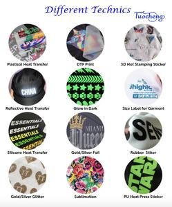 スポーツデザインバレーボールMOMカスタムDTF熱転写印刷ステッカープラスチゾール印刷可能な鉄ラベルデカールカットビニール - Product Image 4