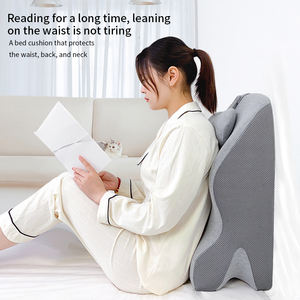 Oreiller de sieste familial avec mousse à mémoire de forme et polyester tricoté pour un repos <span class=keywords><strong>en</strong></span> position ventrale, respiration facile, massage du visage <span class=keywords><strong>en</strong></span> position couchée - Product Image 5