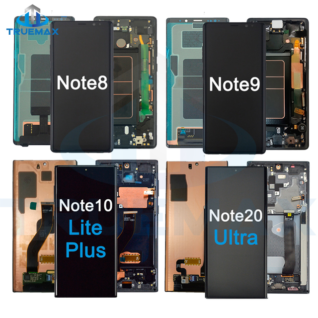 Celulares Pantalla Oled Phone Original Amoled for samsung galaxy Note 8 9 10 Plus 20 ultra Lcd Screen Replacement Display