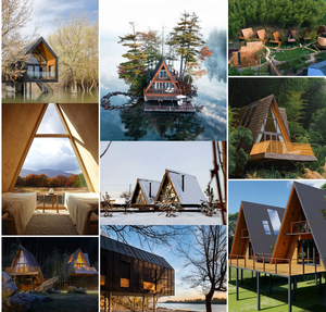 Casa Prefabbricata Triangolare Contemporanea in Acciaio Leggero, Impermeabile e Resistente al Fuoco, Pronta all'Uso per Appartamenti e Ville Vacanza - Product Image 5