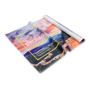 Hemmed Grommeted Custom <b>Vinyl</b> Banner High Tensile Strength PVC Banner For <b>Wall</b> Hanging Outdoor Advertisement - Product Image 1