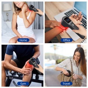 Dispositivo Laser Portatile a Luce Rossa Fredda 880mW 650nm 808nm per Terapia Fisica e Trattamento della <span class=keywords><strong>Borsite</strong></span> della <span class=keywords><strong>Spalla</strong></span> - Product Image 4