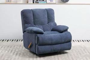 Sillón Reclinable Manual de Masaje para Sala de Estar Moderna, Color Personalizado, Tapizado en Tela, Sofá Individual - Product Image 4