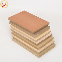 Panneau MDF mélaminé, surface lisse, panneau de fibres à densité moyenne stratifié pour meubles et décoration intérieure