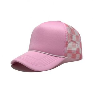 Casquette de camionneur en mousse à livraison rapide, broderie de logo personnalisé OEM, maille unie pour enfants, promotion rentrée scolaire - Product Image 4