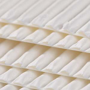 Papier sulfurisé jetable personnalisé, ondulé et double couche, carré et rond, papier de cuisson rond pour aliments frits, tapis en papier - Product Image 2