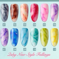 Marque privée Fleur Naturelle Fée Gel Vernis À Ongles Semi-Permanent Soak Off Gel UV pour Manucure Gel De Fleurs Séchées
