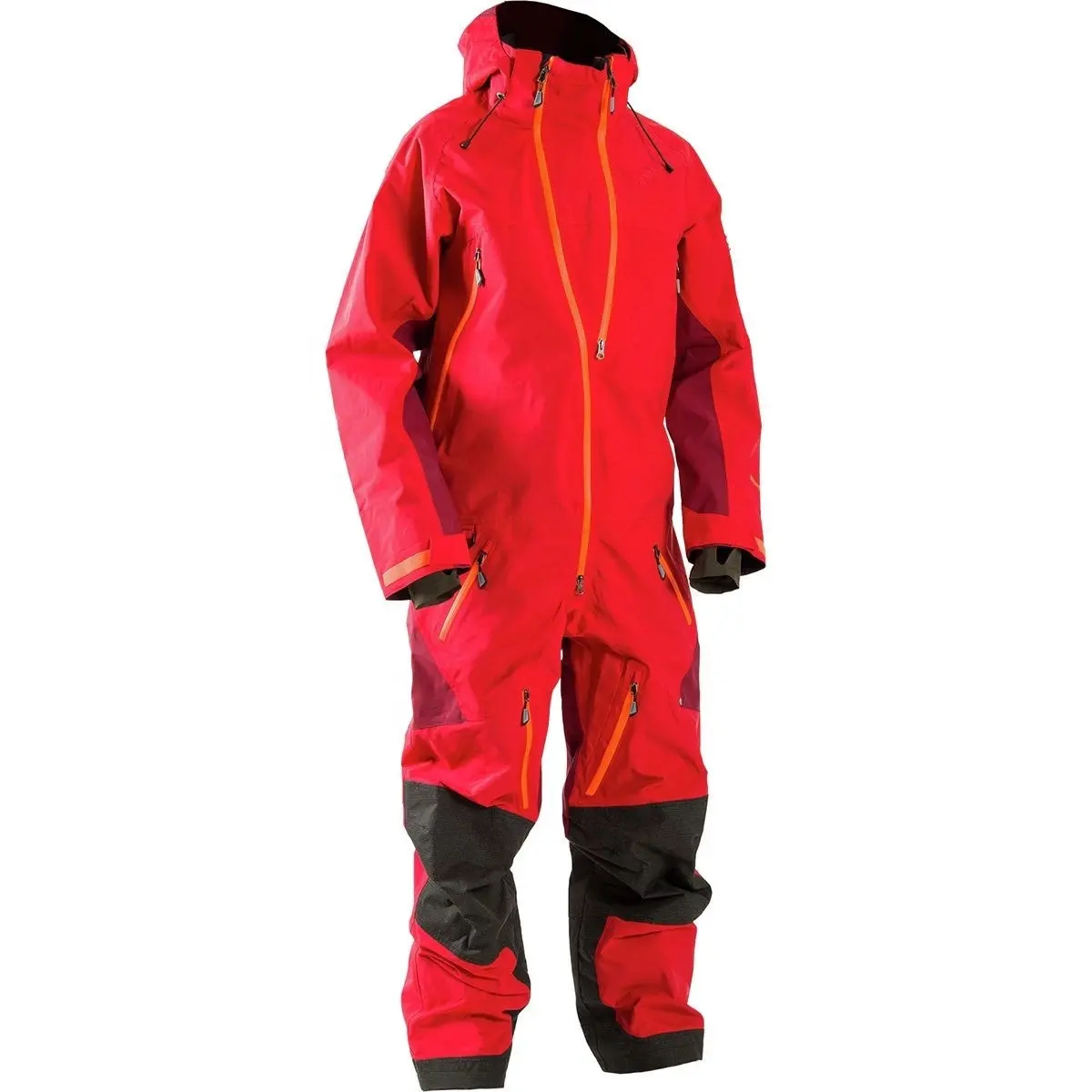 LF-Filling overall ski suits snowboarding jumpsuits one pieces mens snow pants waterproof insulated