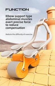 Rueda <span class=keywords><strong>Abdominal</strong></span> con Rebote Automático, Equipo de Fitness para <span class=keywords><strong>el</strong></span> Hogar, Rodillo con Soporte para Codos para Entrenamiento <span class=keywords><strong>Abdominal</strong></span> para Hombres y Mujeres - Product Image 6