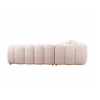 Ensemble de canapés modulaires haut de gamme en tissu pour salon, confortables, directement de l'usine, meubles d'intérieur pour la maison