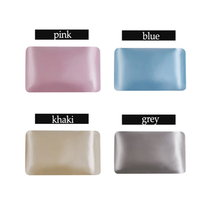 Vente en gros no quantité minimale de commande <span class=keywords><strong>Amazoo</strong></span> offre spéciale de luxe voyage élastique reine roi polyester satin soie taie d'oreiller housse de coussin - Product Image 2