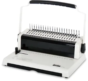machine à relier 450 feuilles Suppliers-Peigne manuel pour bureau, ordinateur portable et de bureau, 450 feuilles, machine à lier les livres A4, outil manuel