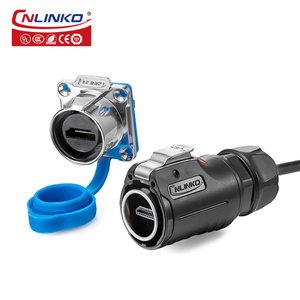Cnlinko Lp24 Không Thấm Nước Kết Nối HD Màn Hình Kết Nối IP68 Không Thấm Nước Hàng Không Cắm Cho Âm Thanh <span class=keywords><strong>Video</strong></span> Kết Nối Thiết Bị - Product Image 3