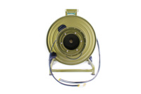Tambor de Cable de Metal portátil, carrete de Cable, carro de Cable, entorno duro, retráctil, carrete de entorno duro, bobinado para fibra óptica