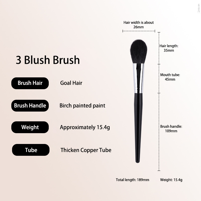 3 Blush Brush