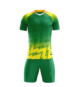 Ensemble de maillot de football noir pour homme, manches courtes, anti-transpiration, uniforme d'équipe rayé, toutes saisons, coupe classique, vêtements de sport en polyester - Product Image 5