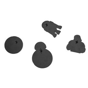 Alfileres de <span class=keywords><strong>Star</strong></span> Wars bonitos de dibujos animados personalizados, broches de ropa Luxcy, bolsos, adornos, alfileres, regalos promocionales, alfileres de aleación al por mayor - Product Image 4