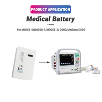14.52V 5200mAh M0058-0 M0058-1 M0058-2 Baterai Defibrillator Medis Lithium Ion Berkualitas Tinggi untuk Baterai Mediana D500