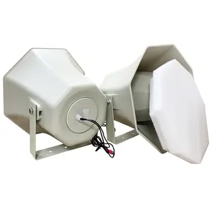 Remote high-power PA system speaker Horn 120W Full Frequency domain 100V input or active IP/SIP/4G horn series