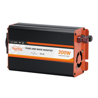 Manufacture directe 24v 220v 300w onduleur à onde sinusoïdale pure