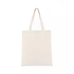 Hot Sale Reusable Natural Organic Shopping Durable Cotton Canvas Tote Bag for Shopping and Hang out