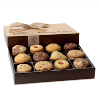 Boîte à chocolat rigide de qualité supérieure, recyclable, imperméable, de qualité alimentaire, avec gaufrage pour bonbons, desserts, chips, aliments pour bébés