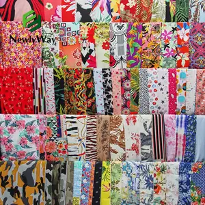 Factory Direct Selling Price wholesale 100 polyester custom print fabric manufacturer for shirt dress