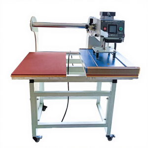 Prensa térmica neumática hidráulica de doble estación con apertura automática 16x24 (38x38 cm) semiautomática para impresión de camisetas 220V - Product Image 3
