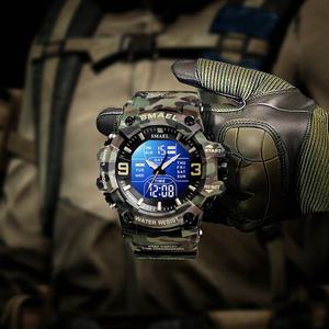 SMAEL 8049MC Nuevo Reloj Deportivo de Camuflaje Electrónico Resistente al Agua con Cronómetro y Alarma Relojes De Hombre - Product Image 4