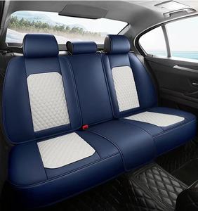 Housses de siège auto universelles entièrement couvrantes en cuir Nappa durable pour 90% des berlines et SUV, lot de 8 couleurs, comprenant les housses avant et arrière - Product Image 3