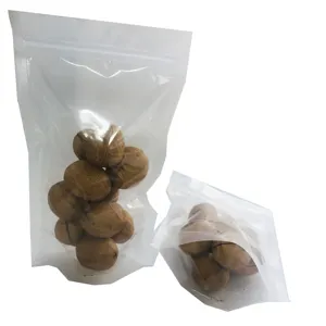 Rõ Ràng Nhựa Trong Suốt Lưu Trữ Mạnh Mẽ Túi Doypack Zipper Bag Đóng Gói Gói Trong Suốt Gói Cho Đồ Ăn Nhẹ - Product Image 1