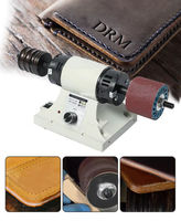 Mini polisseuse de bords de cuir tanné végétal à haute vitesse 110V/220V pour bureau