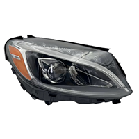 Adapté aux phares de Mercedes-Benz Classe C 2015-2018 Benz W205 Phare Version américaine Ancien W205 Lampe LED Accessoires de voiture Plug and Play
