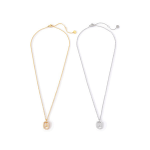 Collana con Ciondolo a Forma di Lettera A con Diamante 10x15cm, Stile Collare, Gioielli alla Moda - Product Image 2