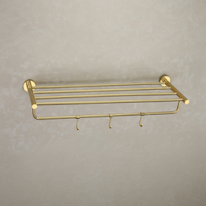 MISHWA PP-2309 <b>TOWEL</b> RACK 24" <b>Towel</b> Rack with <b>Hook</b> 304 Stainless Steel - Product Image 1