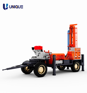 Machine de forage hydraulique de puits d'eau de roue de JJEM 260m à vendre Philippines - Product Image 5