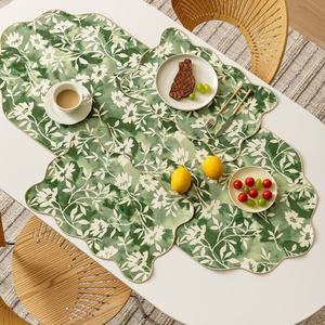 <span class=keywords><strong>Camino</strong></span> <span class=keywords><strong>de</strong></span> <span class=keywords><strong>mesa</strong></span> <span class=keywords><strong>corto</strong></span> con forma <span class=keywords><strong>de</strong></span> estampado verde <span class=keywords><strong>de</strong></span> planta Floral <span class=keywords><strong>de</strong></span> estilo Natural, Mantel Individual <span class=keywords><strong>de</strong></span> <span class=keywords><strong>camino</strong></span> <span class=keywords><strong>de</strong></span> <span class=keywords><strong>mesa</strong></span> FÁCIL <span class=keywords><strong>DE</strong></span> DECORAR - Product Image 3