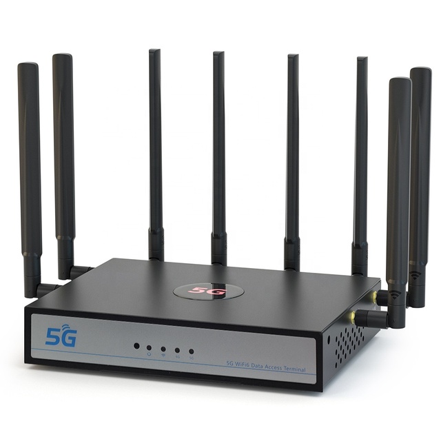 Hot Selling Enterprise  5G Routers Ethernet WiFi 6 Wireless Industrial Router for Outdoor Smart Dual Band SIM Wireless Mode