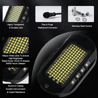Kingshowstar 144 LED Projecteurs LED Blanc Pur pour Camion, Véhicules Tout-Terrain et VTT