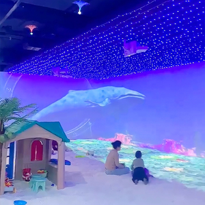 Tương tác trung tâm mua sắm Trò chơi cát tương tác cát chiếu 3D hình ba chiều bãi biển Hộp cát tương tác - Product Image 1